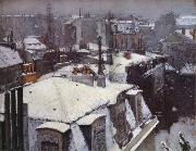 Gustave Caillebotte Snow-s housetop china oil painting reproduction